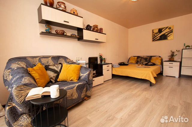 

1-к. квартира, 30 м², 2 кровати