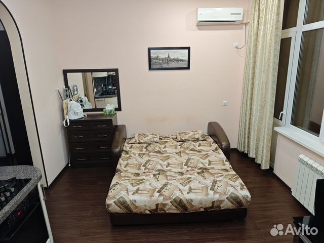 

Квартира-студия, 34 м², 1 кровать