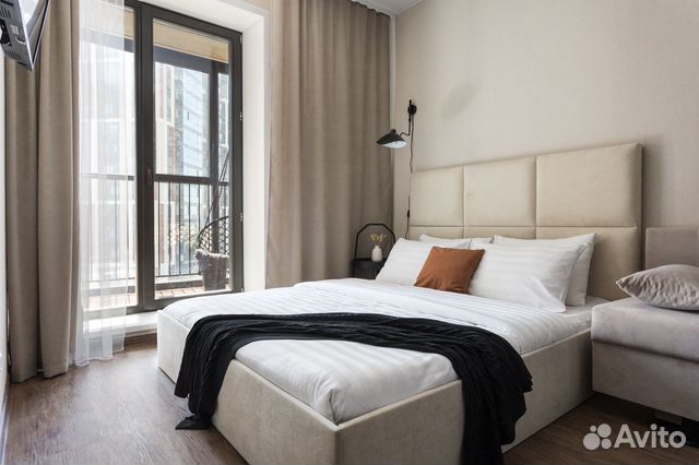 

Квартира-студия, 29 м², 2 кровати