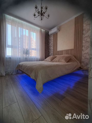 

1-к. квартира, 38 м², 3 кровати
