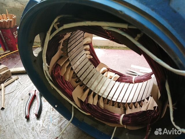 Ремонт- перемотка электродвигателей