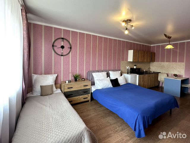 

Квартира-студия, 25 м², 3 кровати