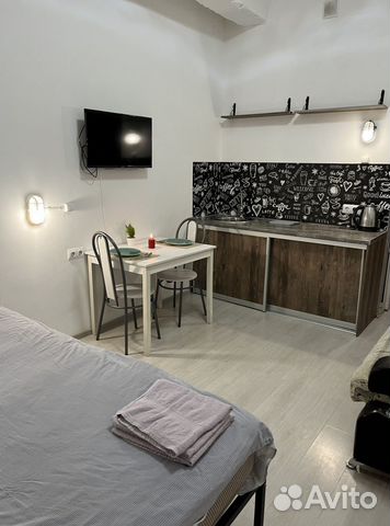 

Квартира-студия, 25 м², 2 кровати