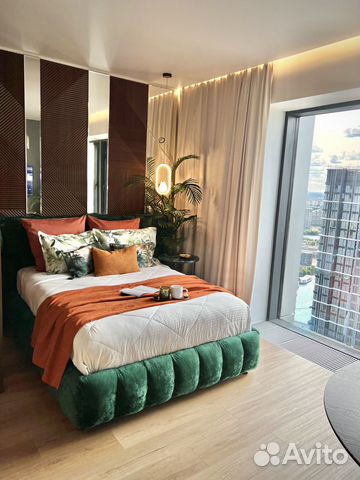 

Квартира-студия, 28 м², 1 кровать