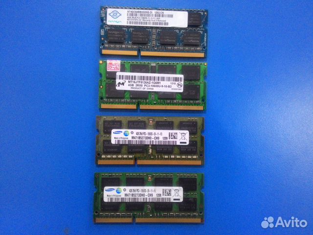 88452275449 Оперативная память So-dimm PC3 4GB ноутбучная Б/У