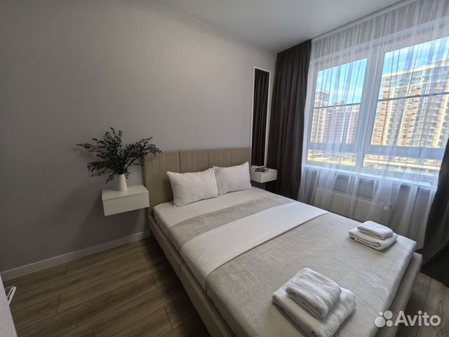 

1-к. квартира, 39 м², 2 кровати