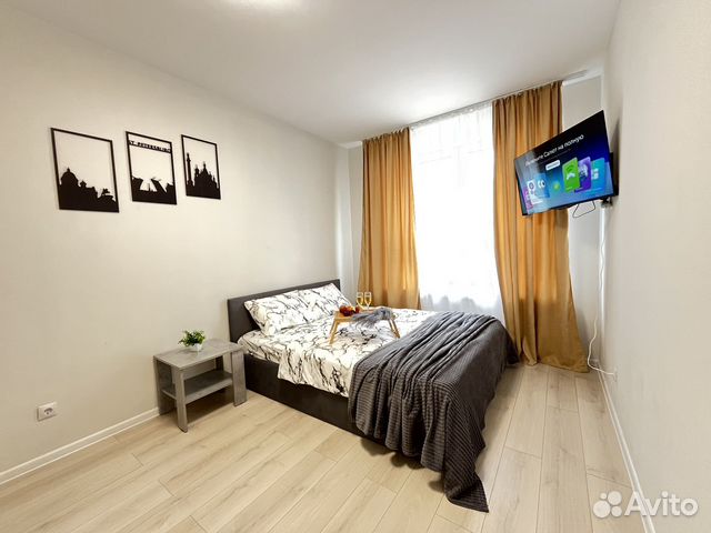 

1-к. квартира, 35,1 м², 2 кровати