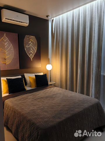 

1-к. квартира, 46 м², 2 кровати