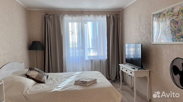 

1-к. квартира, 42 м², 2 кровати