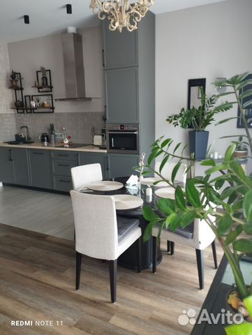 

1-к. квартира, 61 м², 2 кровати