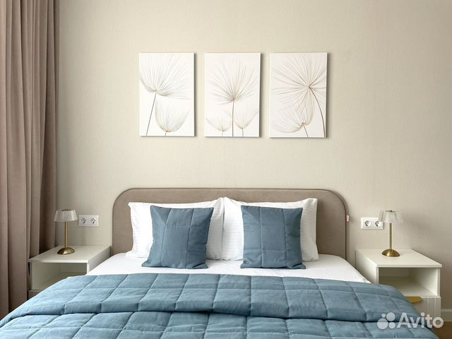 

1-к. квартира, 38 м², 2 кровати
