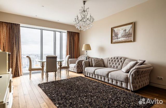 

1-к. квартира, 119,6 м², 2 кровати