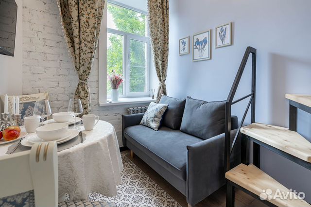 

Квартира-студия, 18 м², 2 кровати