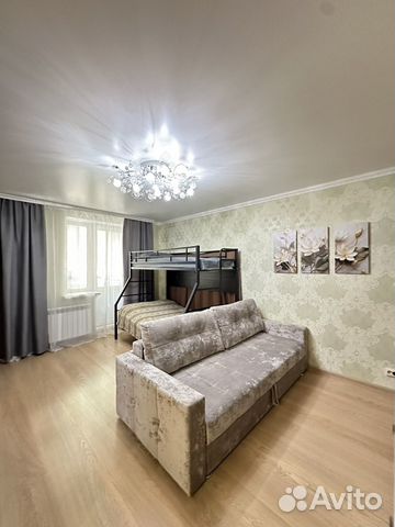 

1-к. квартира, 38 м², 2 кровати