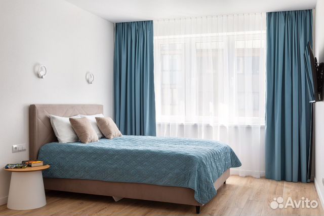 

1-к. квартира, 40 м², 2 кровати
