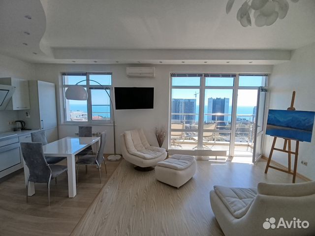 

1-к. квартира, 45 м², 2 кровати