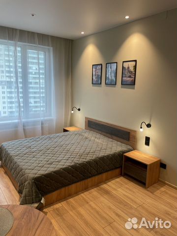 

Квартира-студия, 30 м², 1 кровать