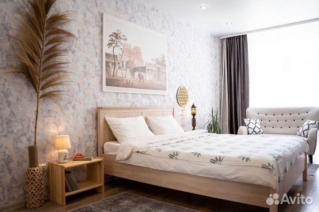 

1-к. квартира, 43 м², 2 кровати