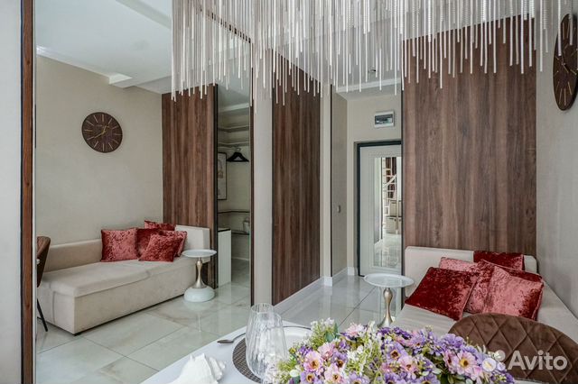 

1-к. квартира, 38 м², 2 кровати