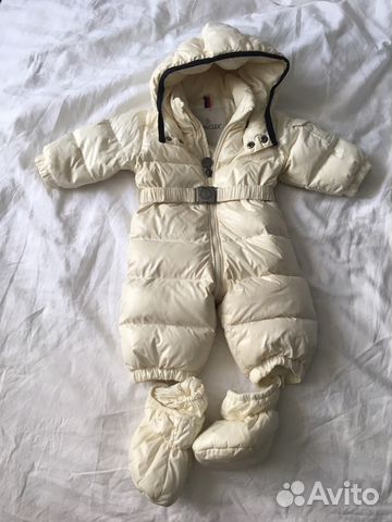 Детский комбинезон Moncler оригинал пух/перо Детский комбинезон Moncler оригинал пух/перо