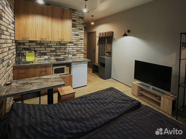 

Квартира-студия, 28 м², 1 кровать