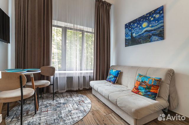 

Квартира-студия, 25 м², 2 кровати