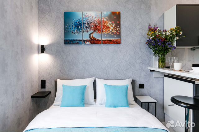 

Квартира-студия, 18 м², 1 кровать