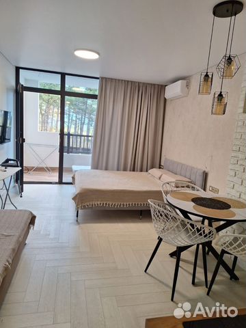 

Квартира-студия, 32 м², 2 кровати