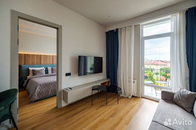 

1-к. квартира, 40 м², 2 кровати