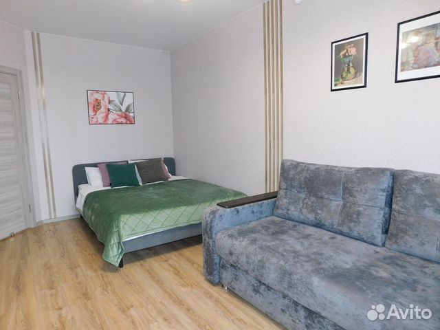 

1-к. квартира, 38 м², 2 кровати