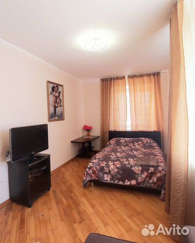 

1-к. квартира, 42 м², 2 кровати