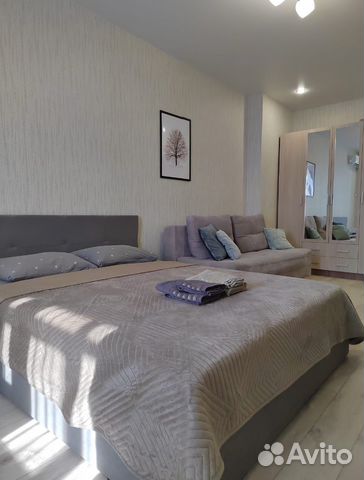 

1-к. квартира, 45 м², 2 кровати