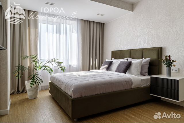 

2-к. квартира в апарт-отеле, 50 м², 2 кровати