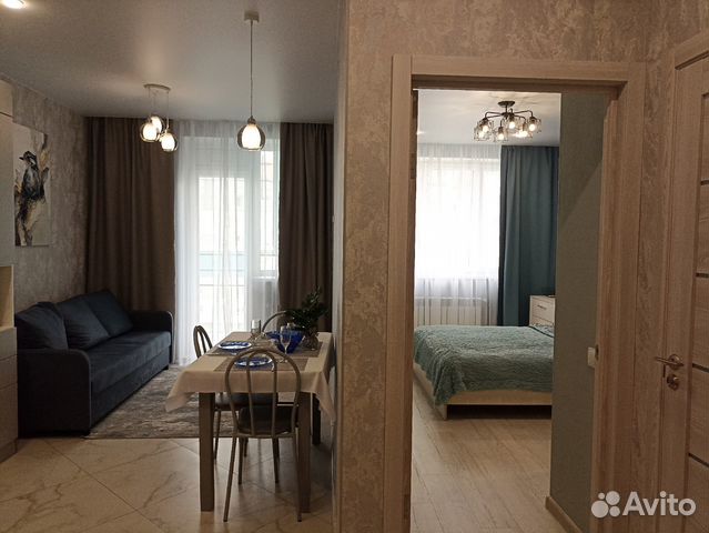 

1-к. квартира, 35 м², 2 кровати
