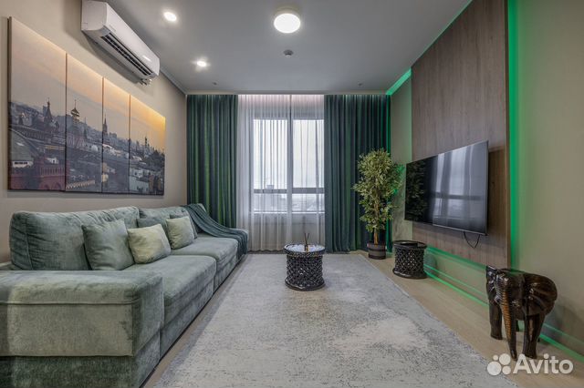 

1-к. квартира, 71 м², 3 кровати
