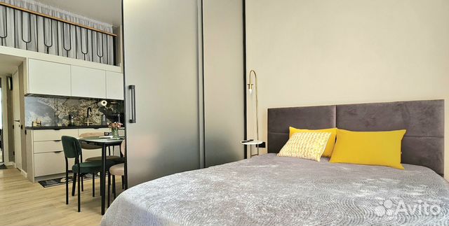 

Квартира-студия, 40 м², 2 кровати