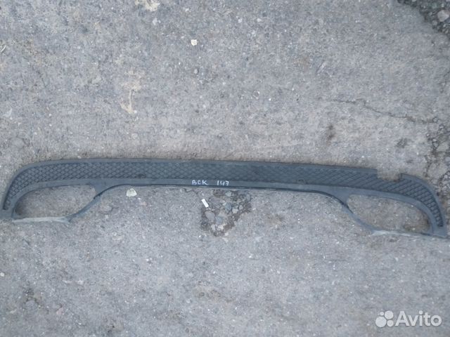 Накладка заднего бампера Mercedes C-klasse w205 Накладка заднего бампера Mercedes C-klasse w205
