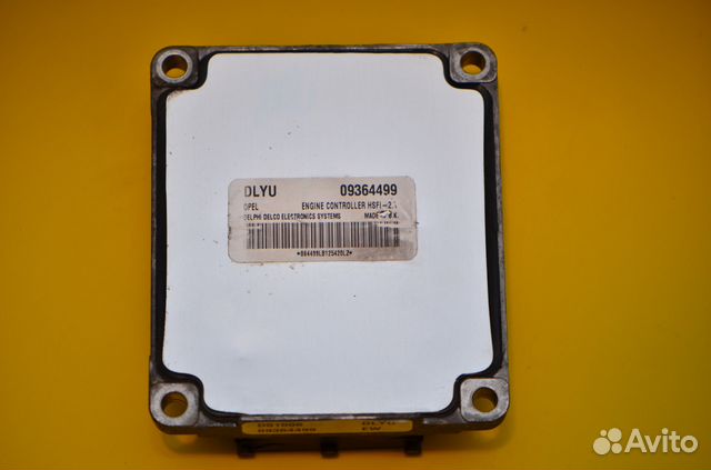 Блок управления двигателем 09364499 dlyu Z16XE