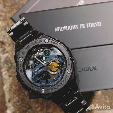 Новые Японские мужские часы Casio GST-200RBG-1A