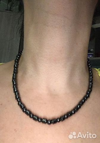 Бусы из гематита Бусы из гематита