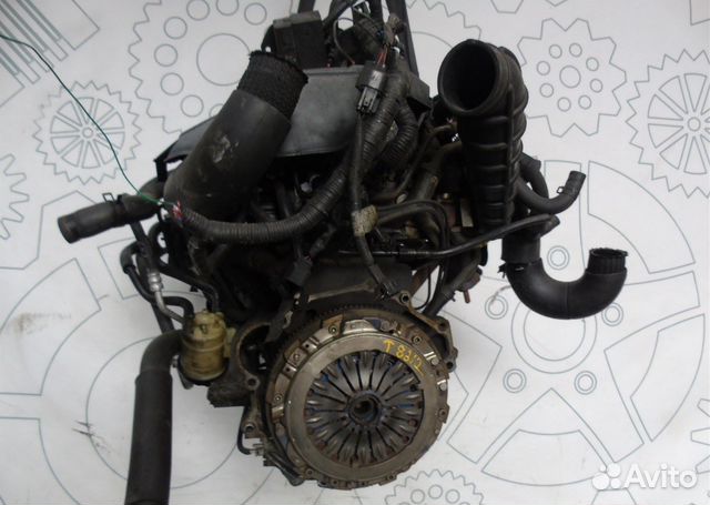 Двс (Двигатель) D4EA Hyundai Santa FE 2002 2.0