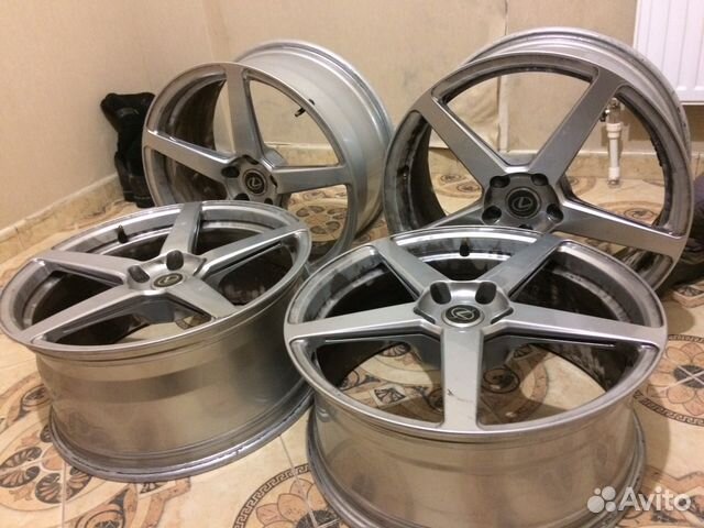 Кованые диски R19 solomon alsberg разноширокие