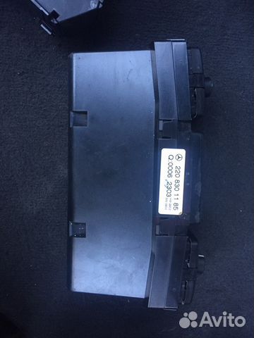 Блок климата контроля рейсталинг мерседес w220/215