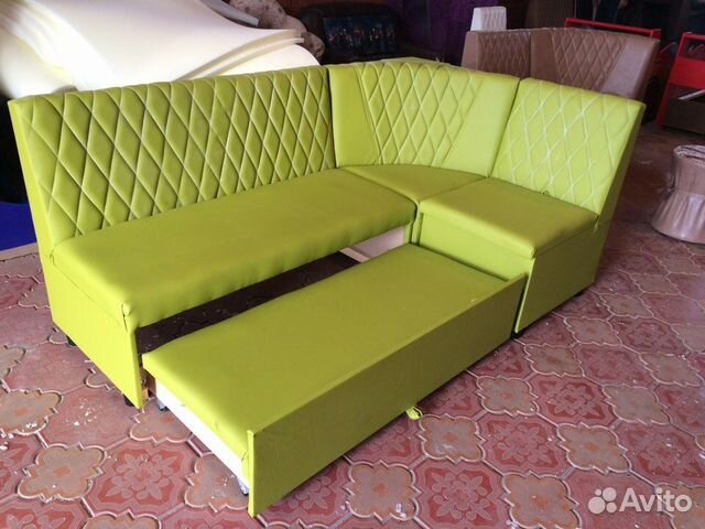 Кухонный угловой диван, со спальным местом