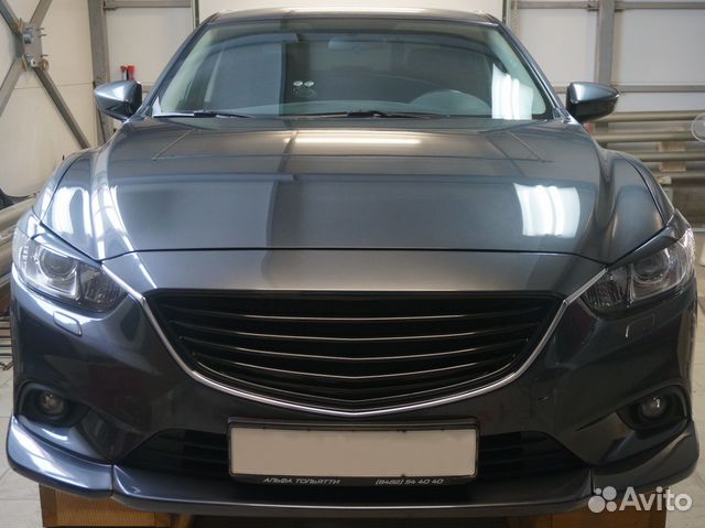 Накладки на фары (реснички) для Mazda 6 от 2012