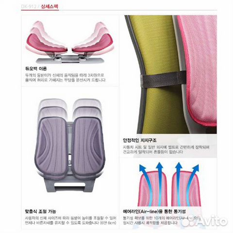 Поясничная опора Duoback Driving Backrest DK-912