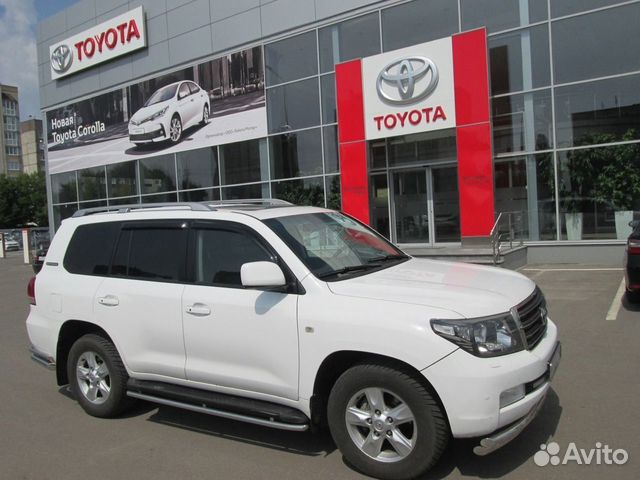 Рейлинги серебристые Toyota Land Cruiser 200 Рейлинги серебристые Toyota Land Cruiser 200