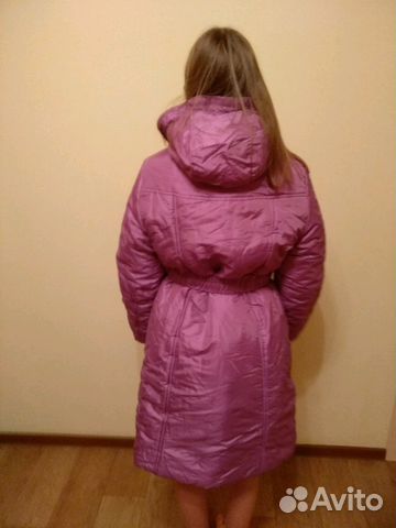 Зимнее пальто плащ для девочки