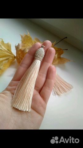 Новые серьги-кисти