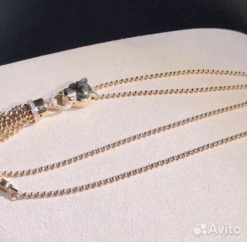 Золотое колье картиер Cartier